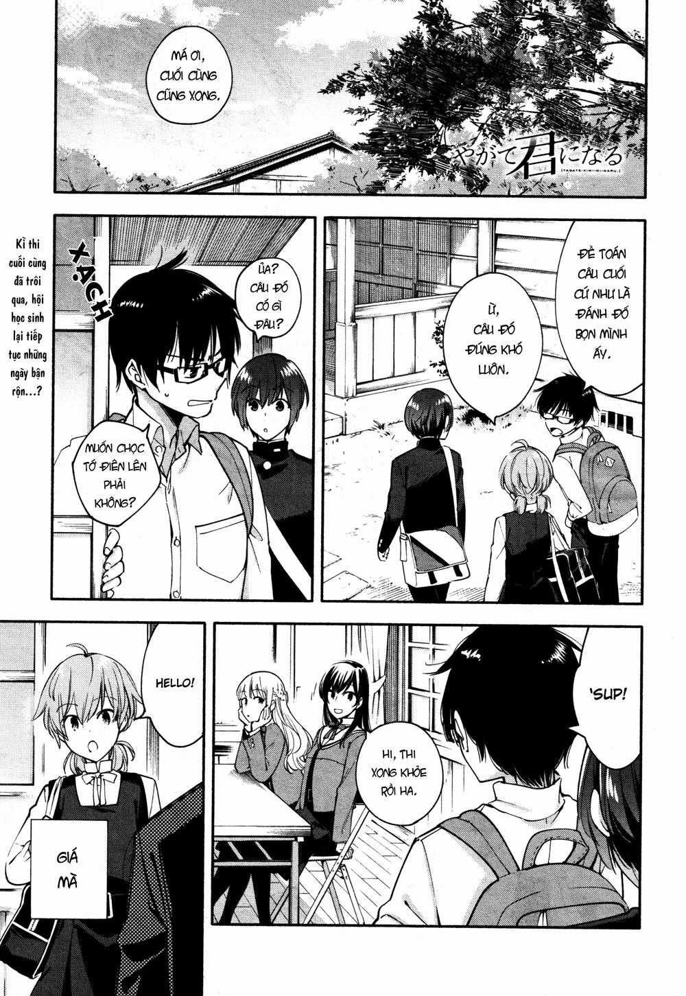 Yagate Kimi Ni Naru Chapter 10 trang 1