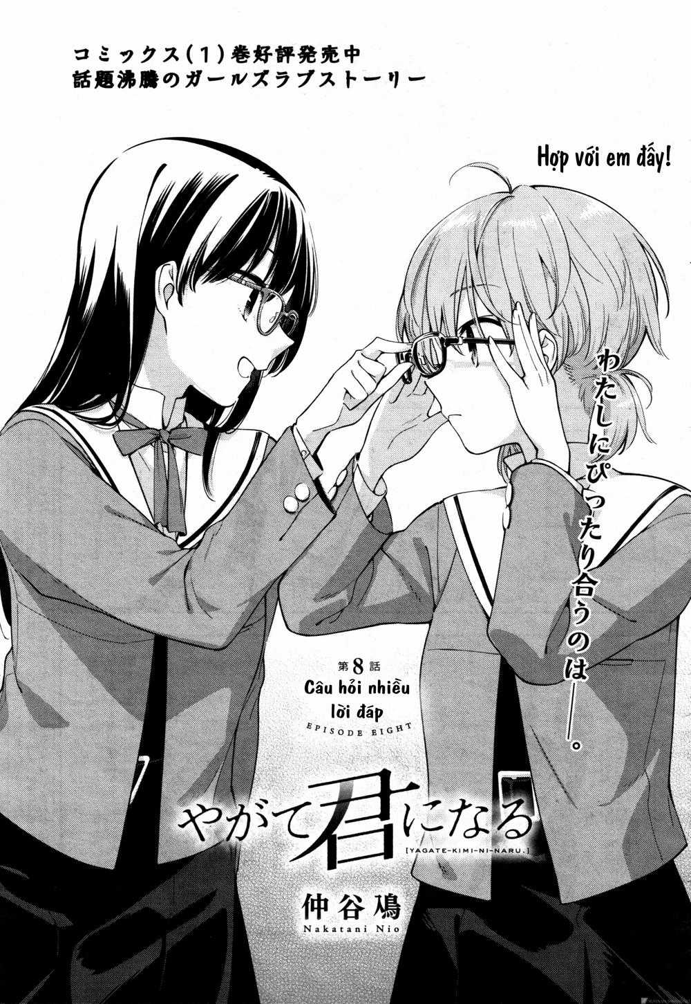 Yagate Kimi Ni Naru Chapter 8 trang 1