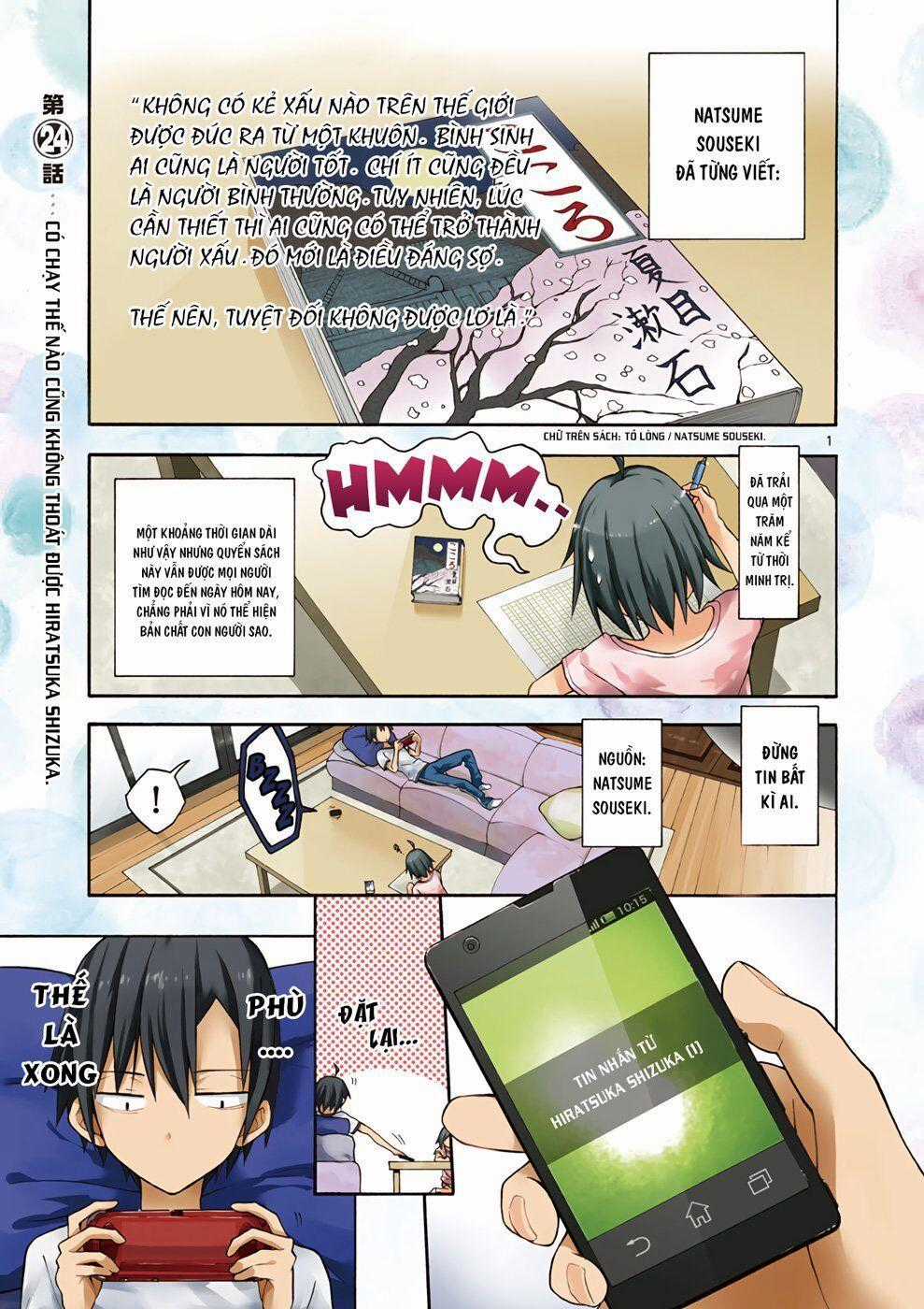 Yahari Ore No Seishun Rabukome Wa Machigatte Iru. @ Comic Chapter 24 trang 1