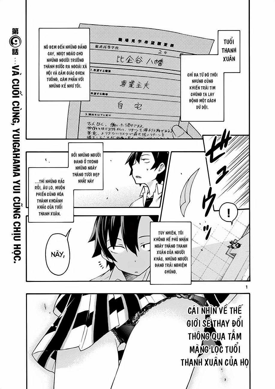 Yahari Ore No Seishun Rabukome Wa Machigatte Iru. @ Comic Chapter 9 trang 1