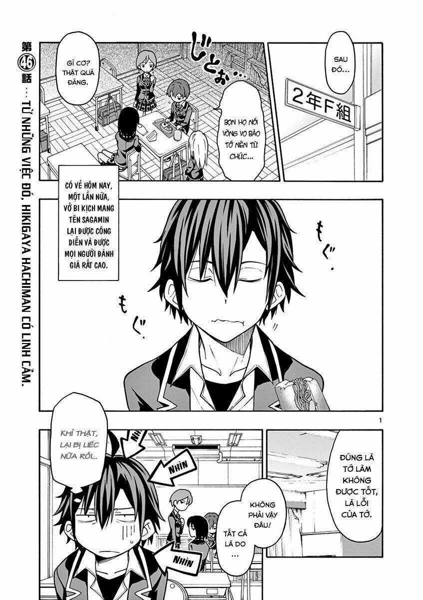 Yahari Ore No Seishun Rabukome Wa Machigatte Iru Chapter 46 trang 1