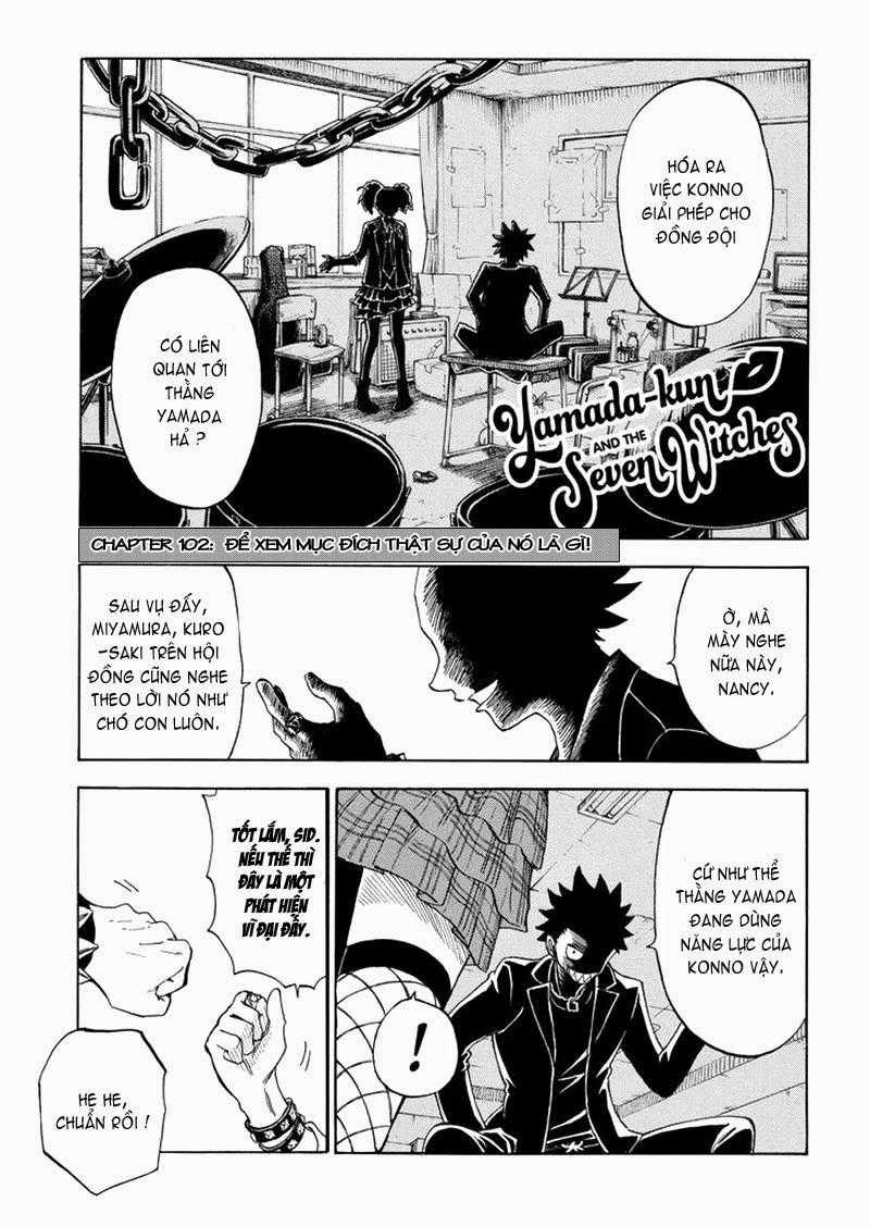 Yamada-Kun To 7 Nin No Majo Chapter 102 trang 0