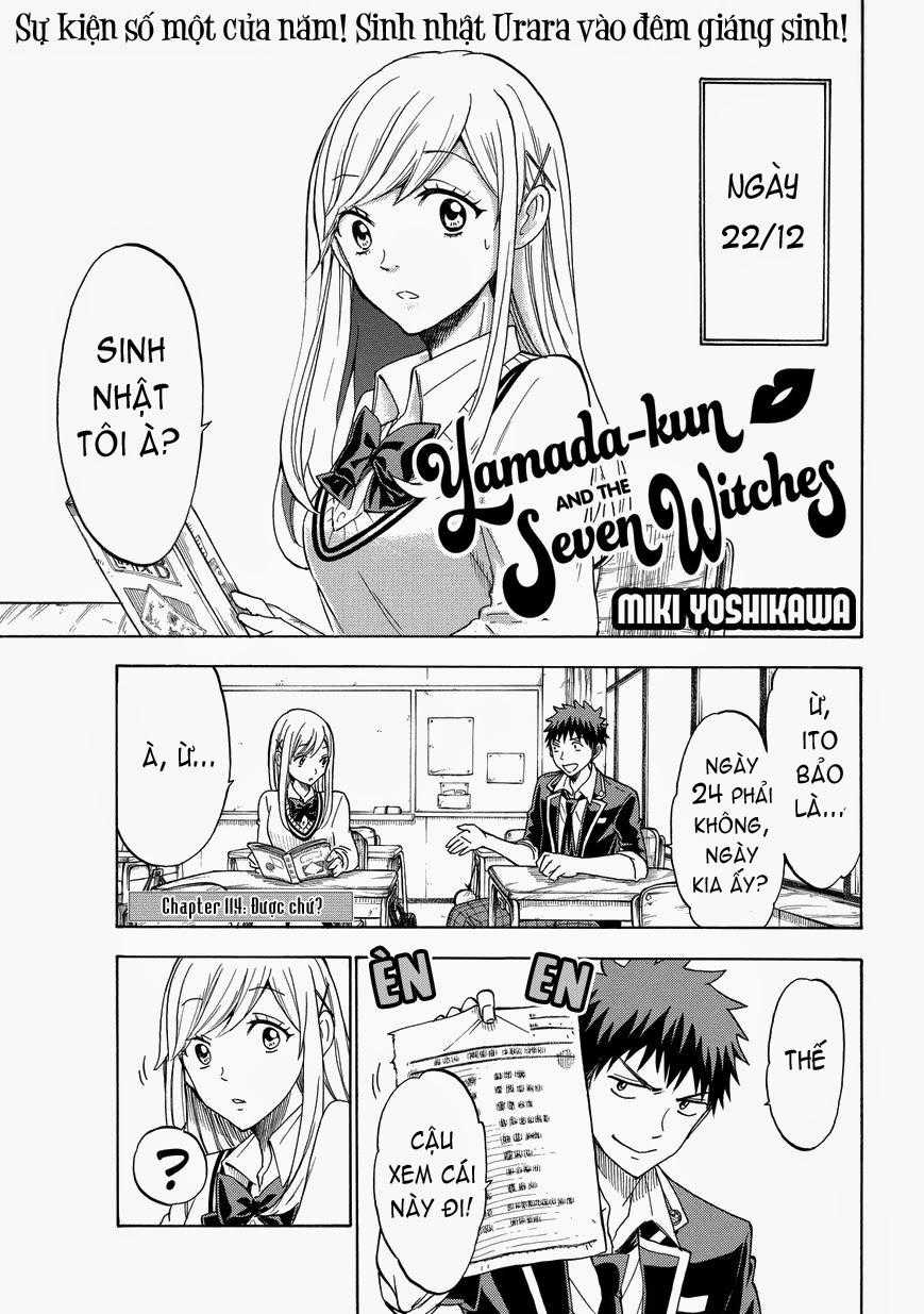 Yamada-Kun To 7 Nin No Majo Chapter 114 trang 0