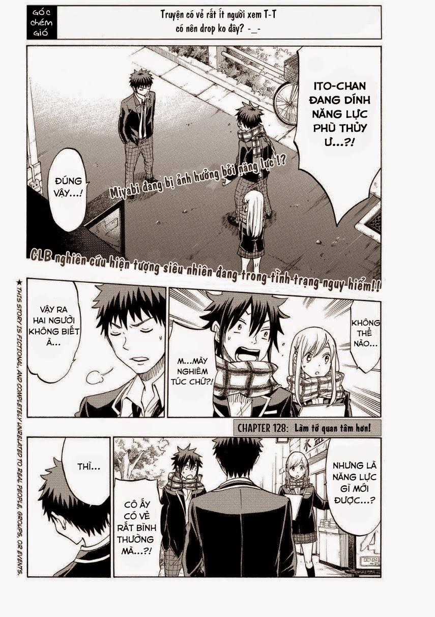 Yamada-Kun To 7 Nin No Majo Chapter 128 trang 1