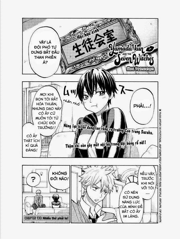 Yamada-Kun To 7 Nin No Majo Chapter 130 trang 0