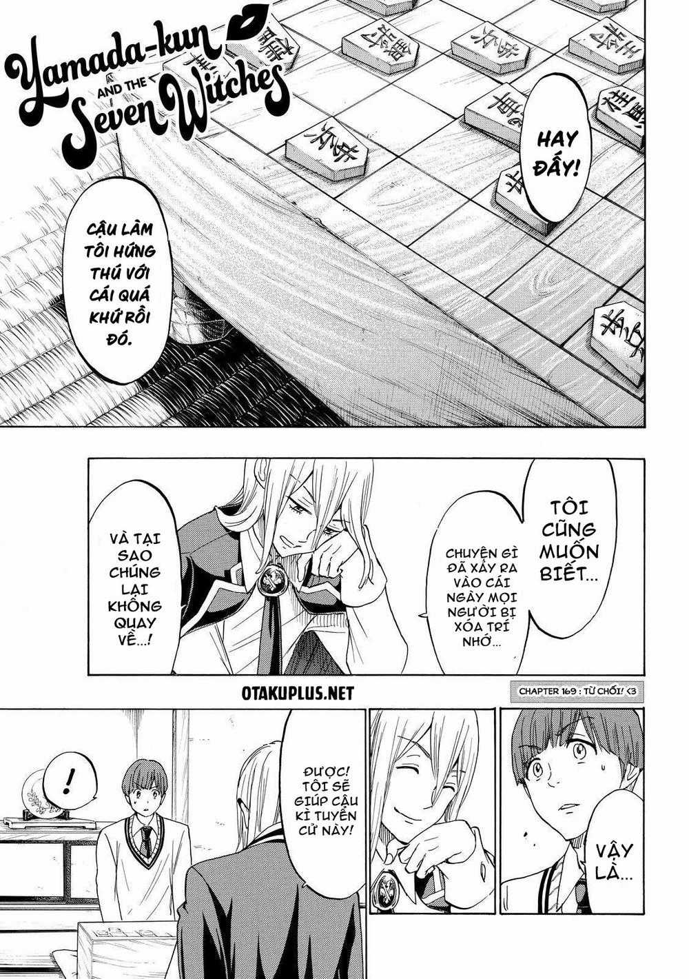 Yamada-Kun To 7 Nin No Majo Chapter 169 trang 1