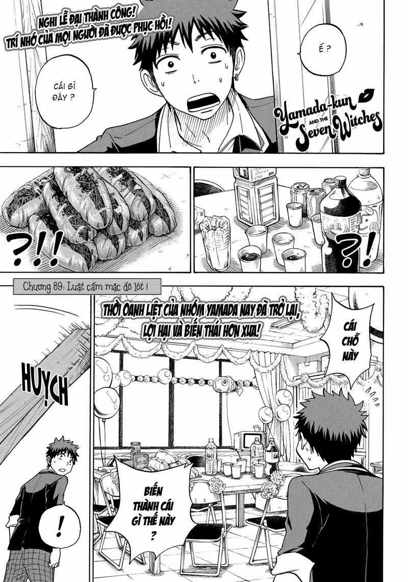 Yamada-Kun To 7 Nin No Majo Chapter 89 trang 0