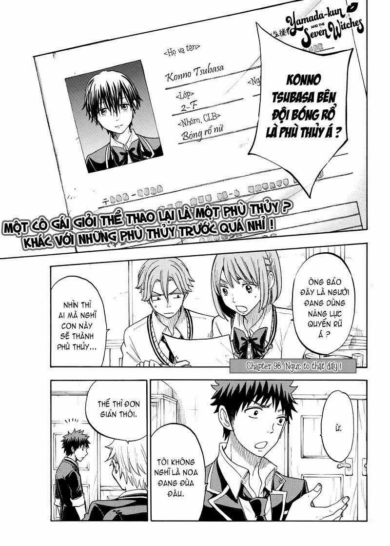 Yamada-Kun To 7 Nin No Majo Chapter 98 trang 0