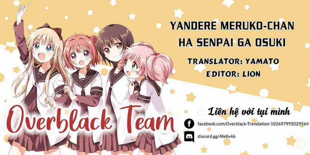 Yandere Meruko-Chan Ha Senpai Ga Osuki Chapter 2 trang 1