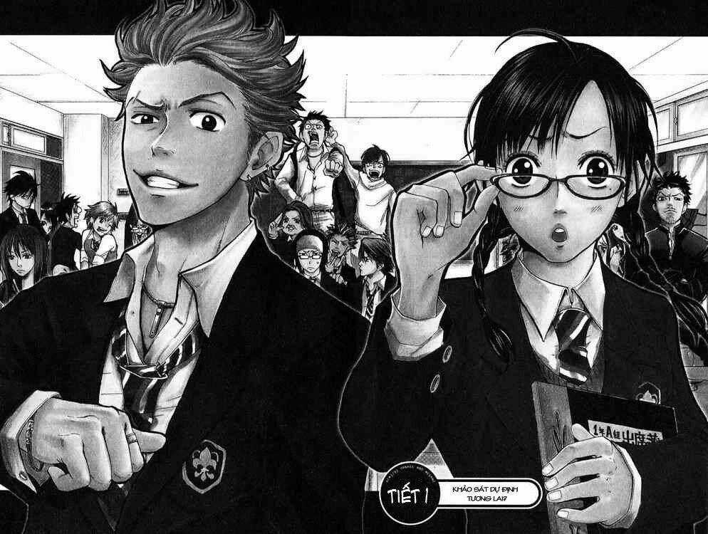 Yankee-Kun To Megane-Chan - Nhóc Quậy Và Nhỏ 4 Mắt Chapter 1 trang 1