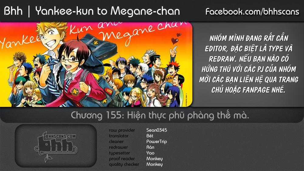 Yankee Kun To Megane Chan Chapter 155 trang 1