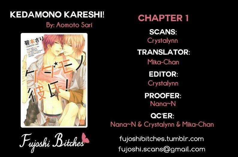 [Yaoi]Kedamono Kareshi! Chapter 1 trang 1