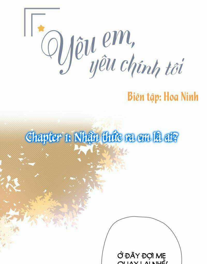 Yêu Em, Yêu Chính Tôi Chapter 1 trang 1