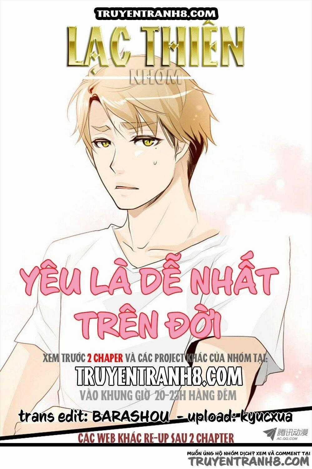 Yêu Là Dễ Nhất Trên Đời Chapter 1 trang 0