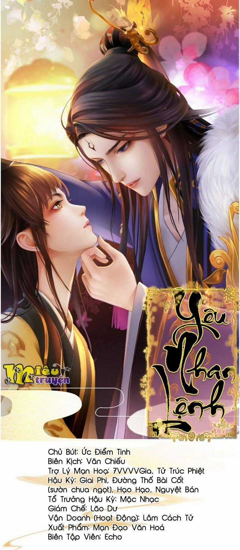 Yêu Nhan Lệnh Chapter 1 trang 0