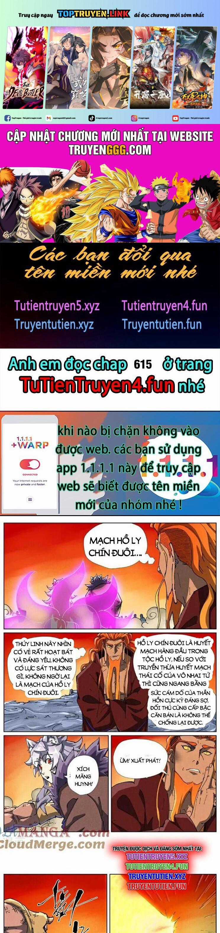 Yêu Thần Ký Món quà ý nghĩa nhất cho người thân yêu Chapter 614 trang 0