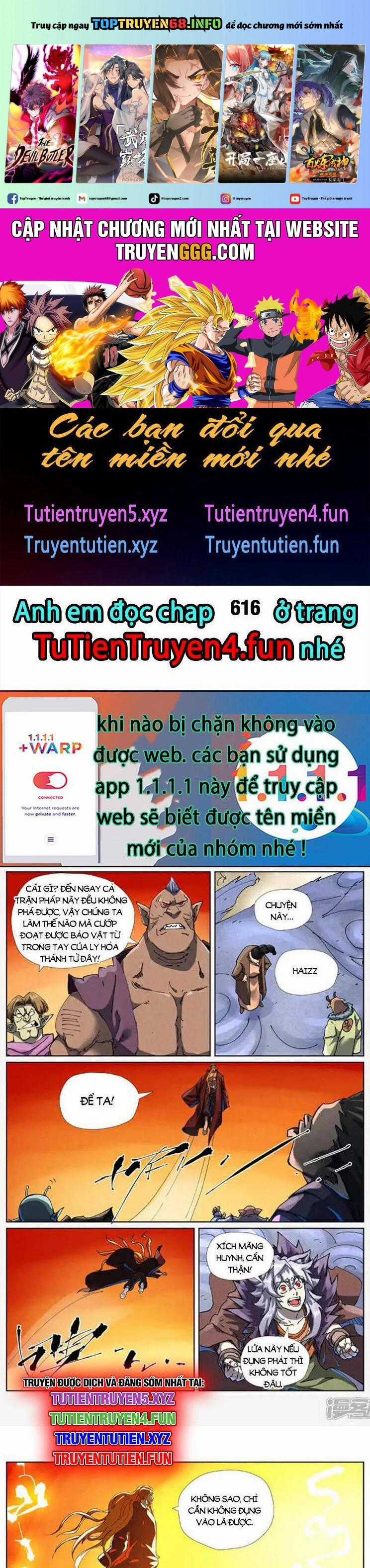 Yêu Thần Ký Món quà ý nghĩa nhất cho người thân yêu Chapter 615 trang 0