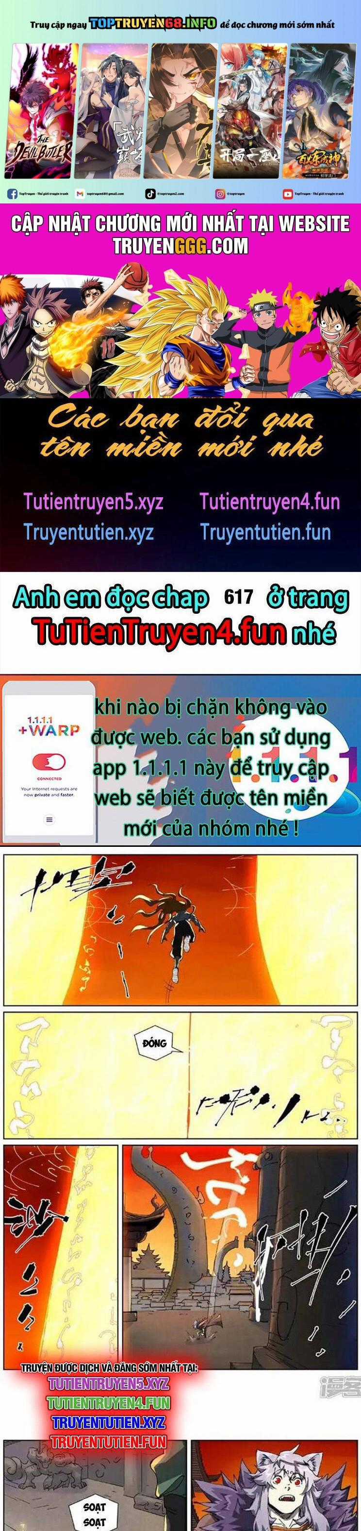 Yêu Thần Ký Món quà ý nghĩa nhất cho người thân yêu Chapter 616 trang 0