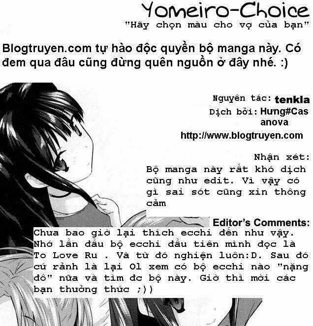 Yomeiro Choice Chapter 1 trang 0