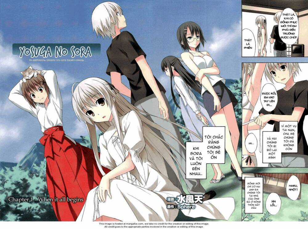 Yosuga No Sora Chapter 2 trang 1