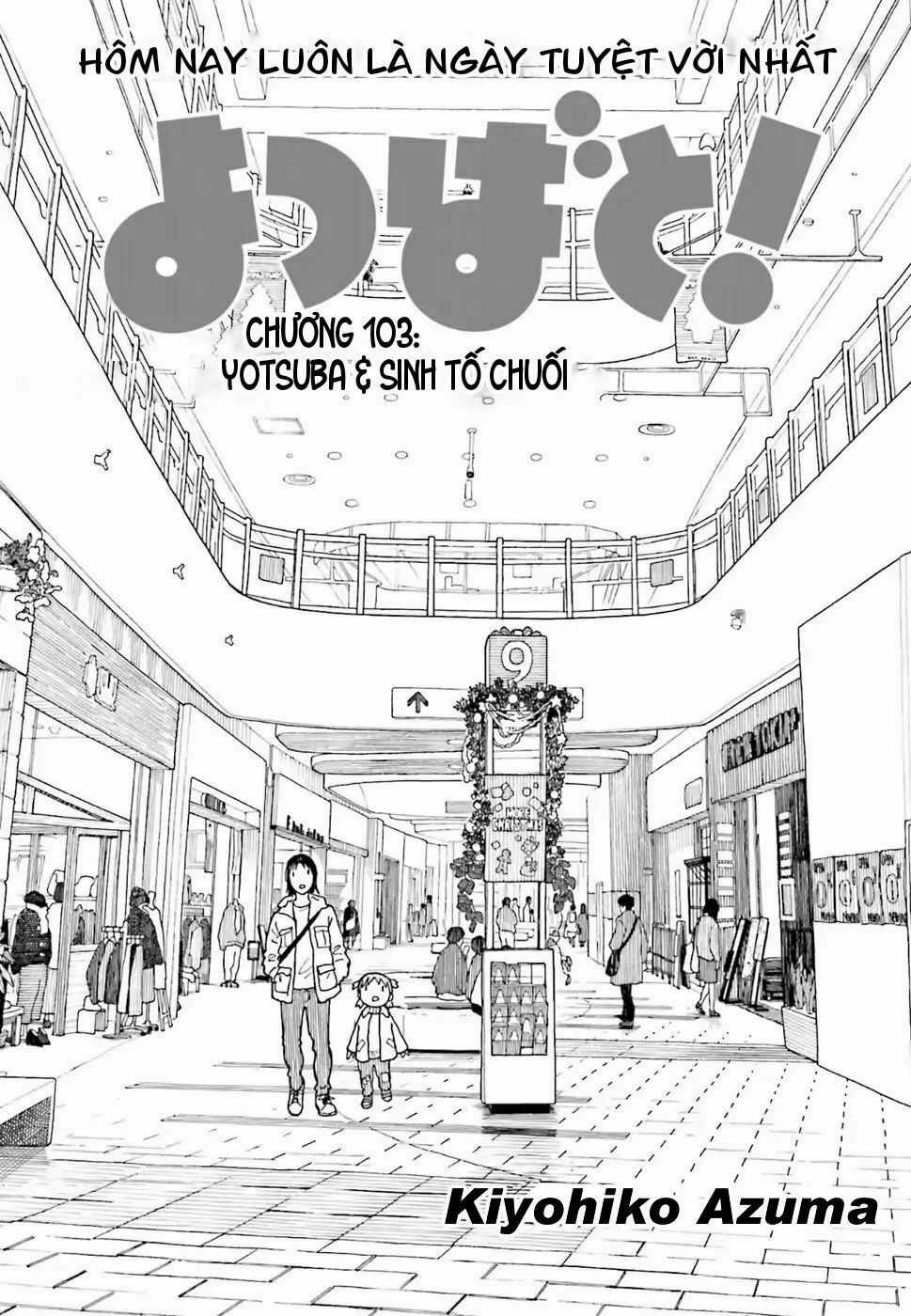 Yotsubato! Chapter 103 trang 1