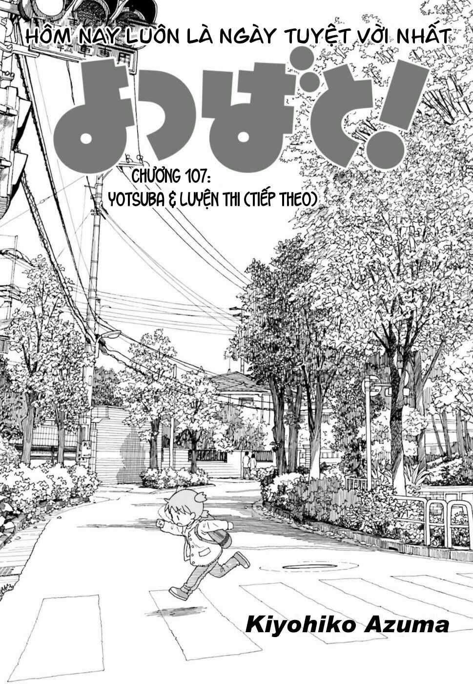 Yotsubato! Chapter 107 trang 1