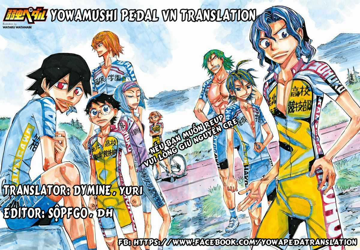 Yowamushi Pedal Chapter 1 trang 0