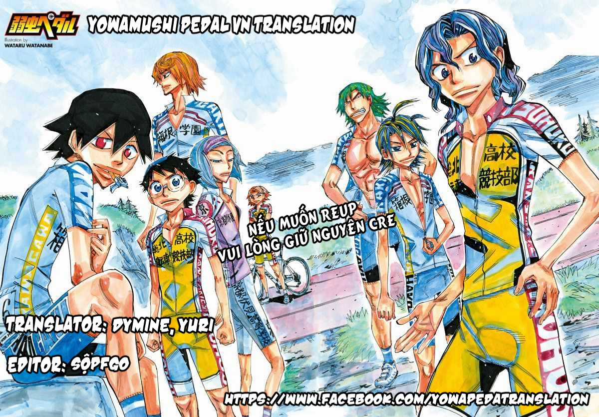 Yowamushi Pedal Chapter 3 trang 0