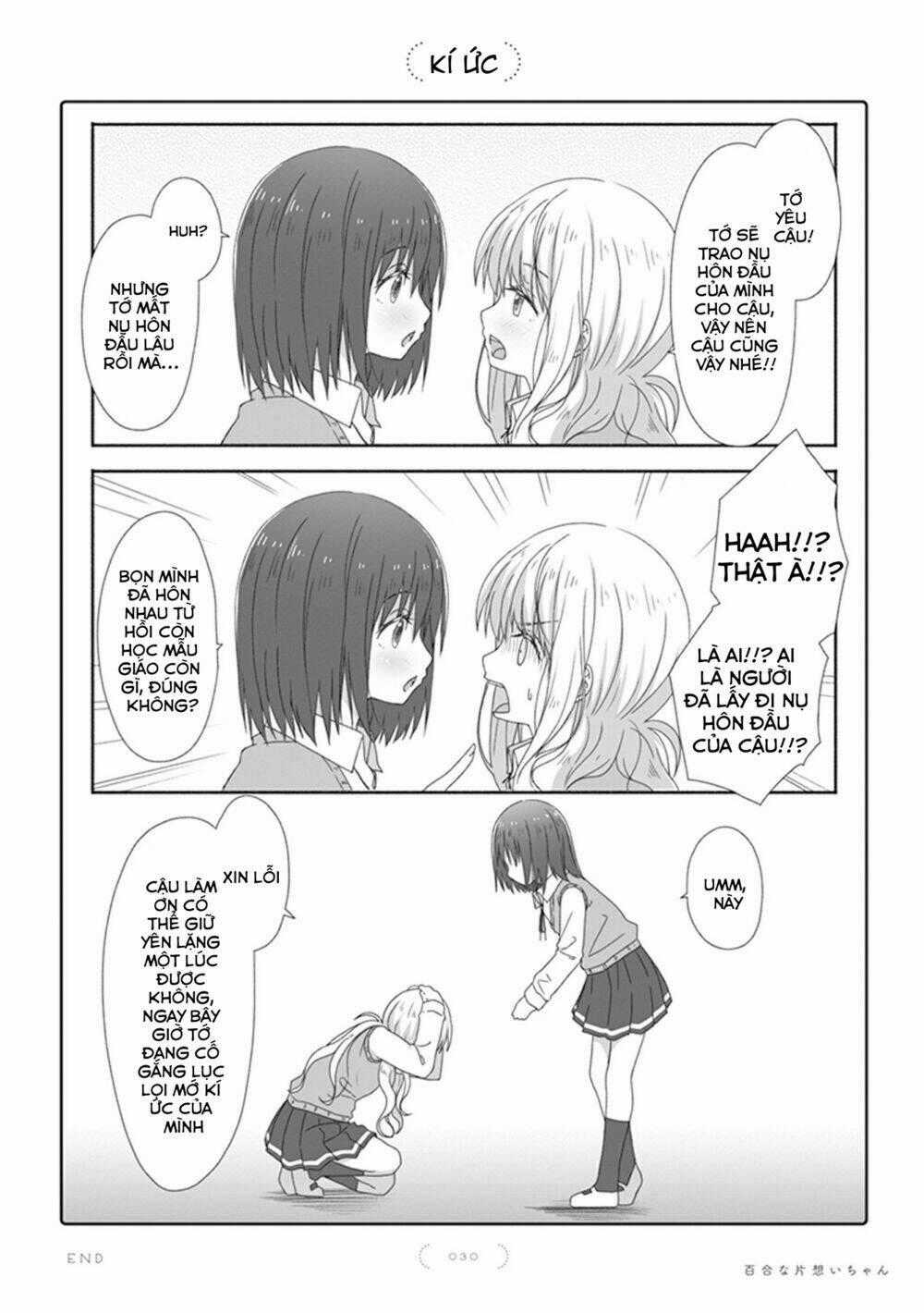 Yuri Na Kataomoi-Chan Chapter 14 trang 1