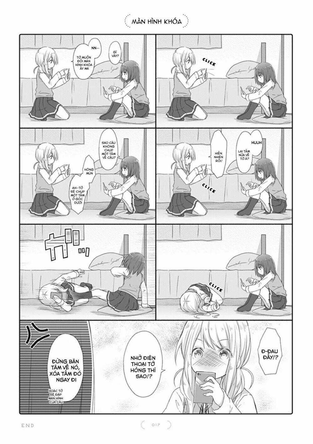 Yuri Na Kataomoi-Chan Chapter 2 trang 1