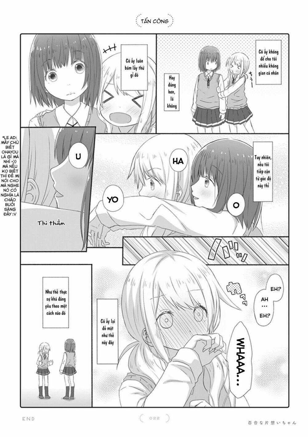 Yuri Na Kataomoi-Chan Chapter 6 trang 1