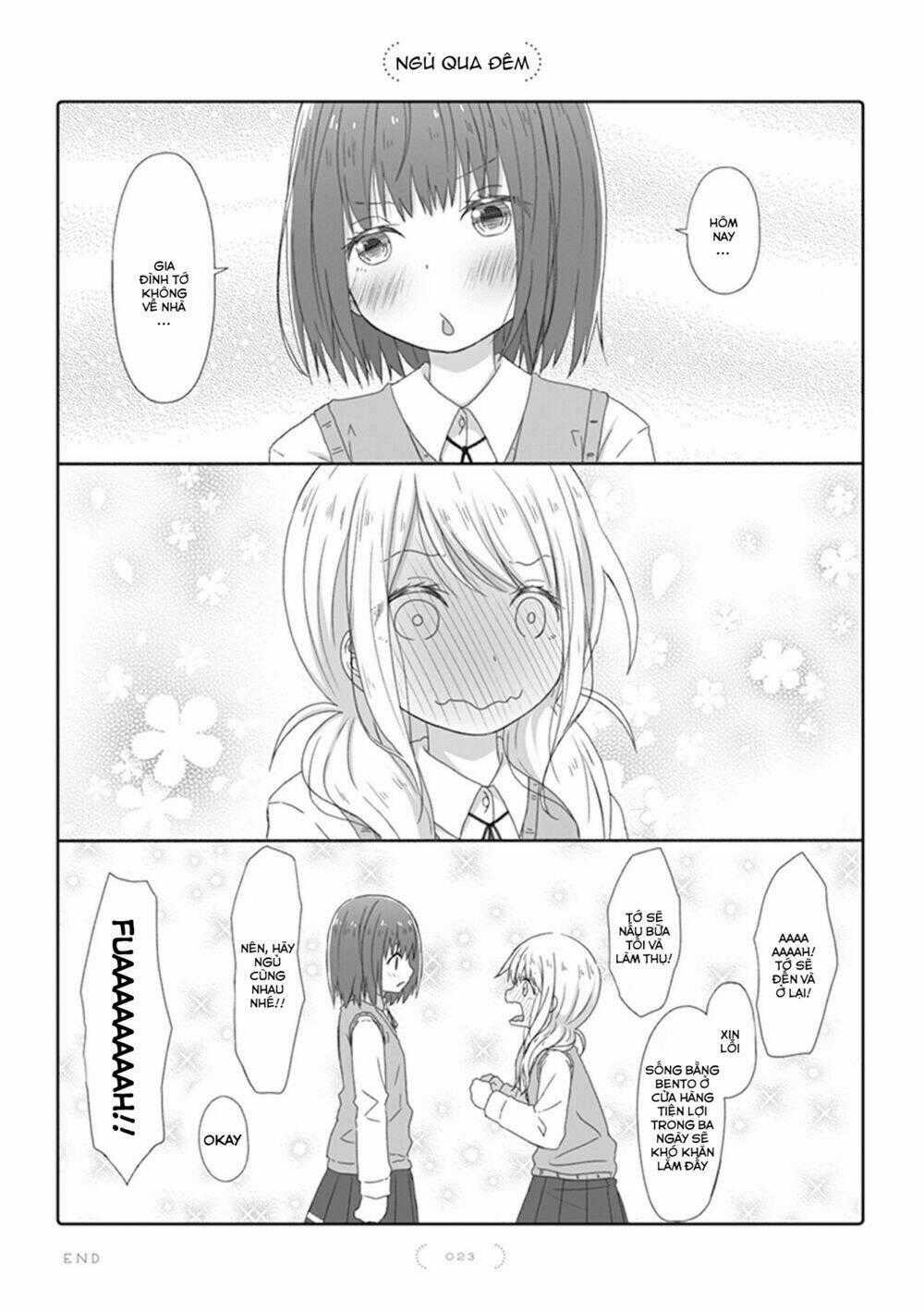 Yuri Na Kataomoi-Chan Chapter 7 trang 1