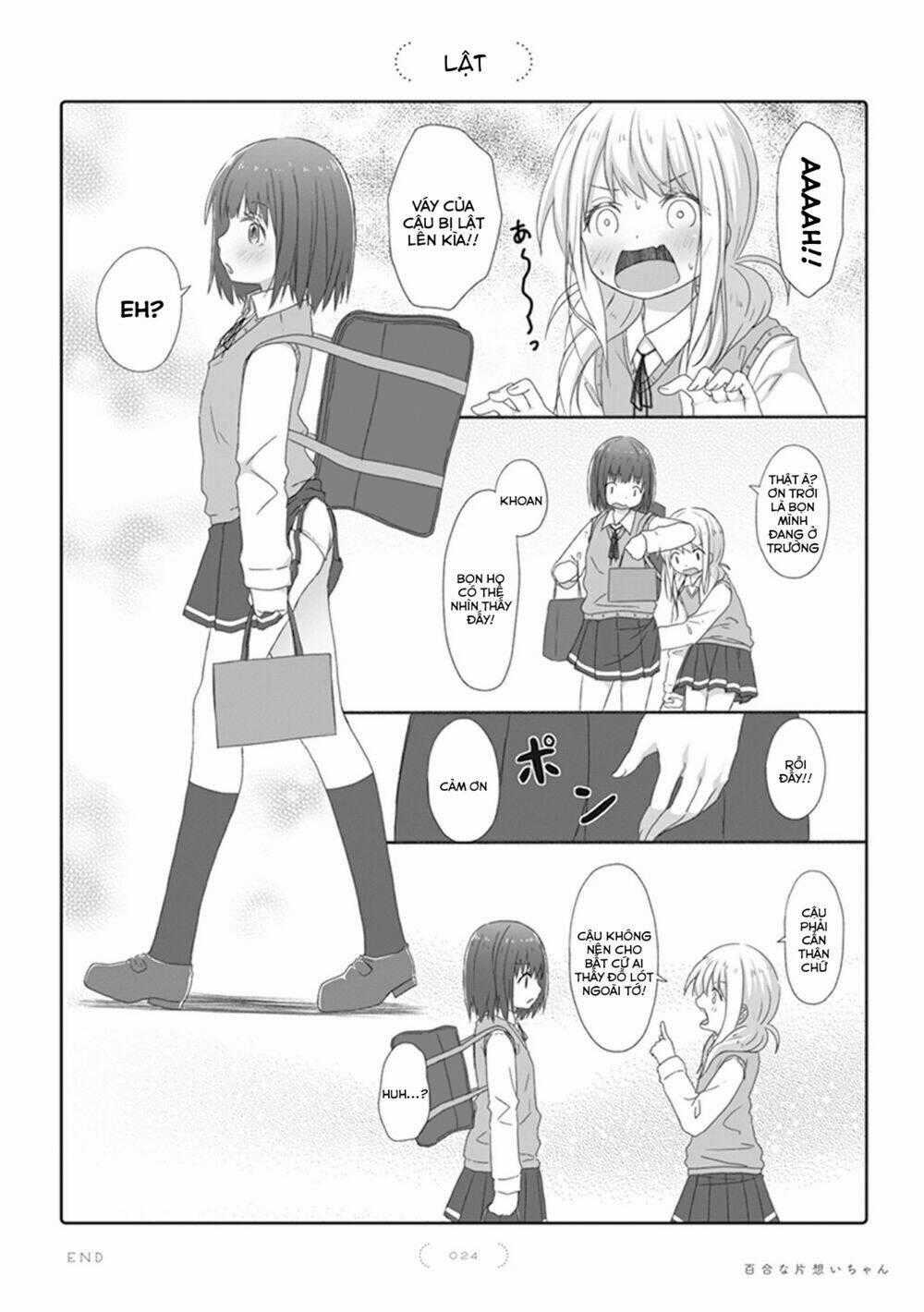 Yuri Na Kataomoi-Chan Chapter 8 trang 1