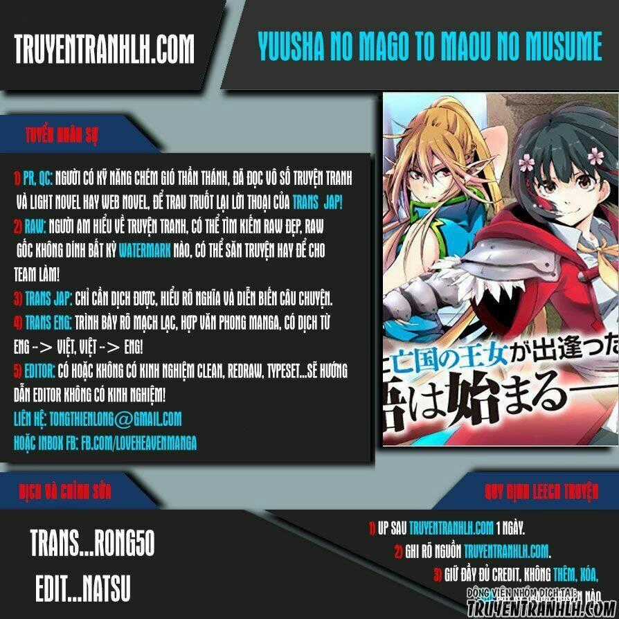 Yuusha No Mago To Maou No Musume Chapter 2 trang 0