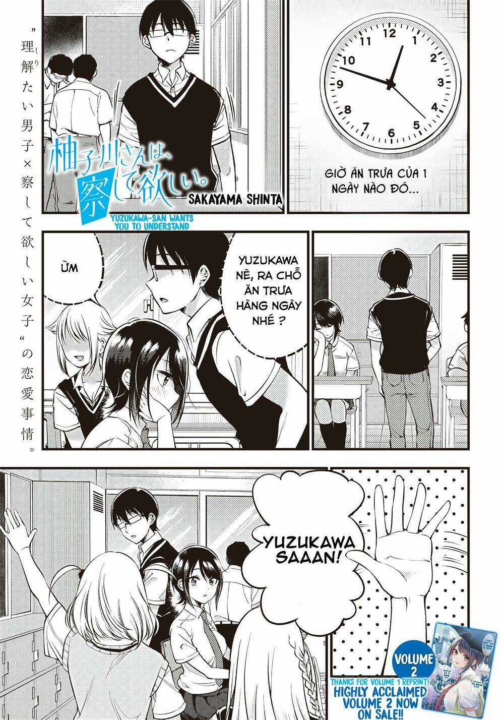 Yuzukawa-San Wa, Sasshite Hoshii Chapter 23 trang 1