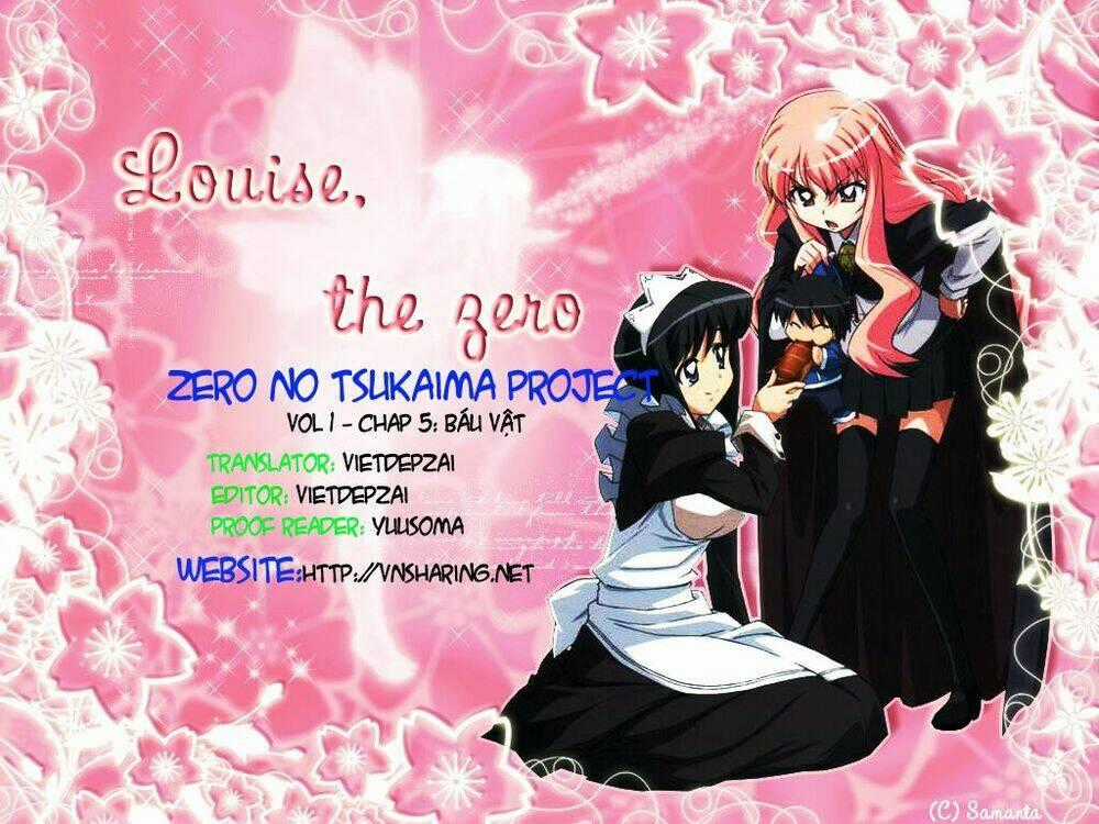 Zero No Tsukaima! Chapter 5 trang 1