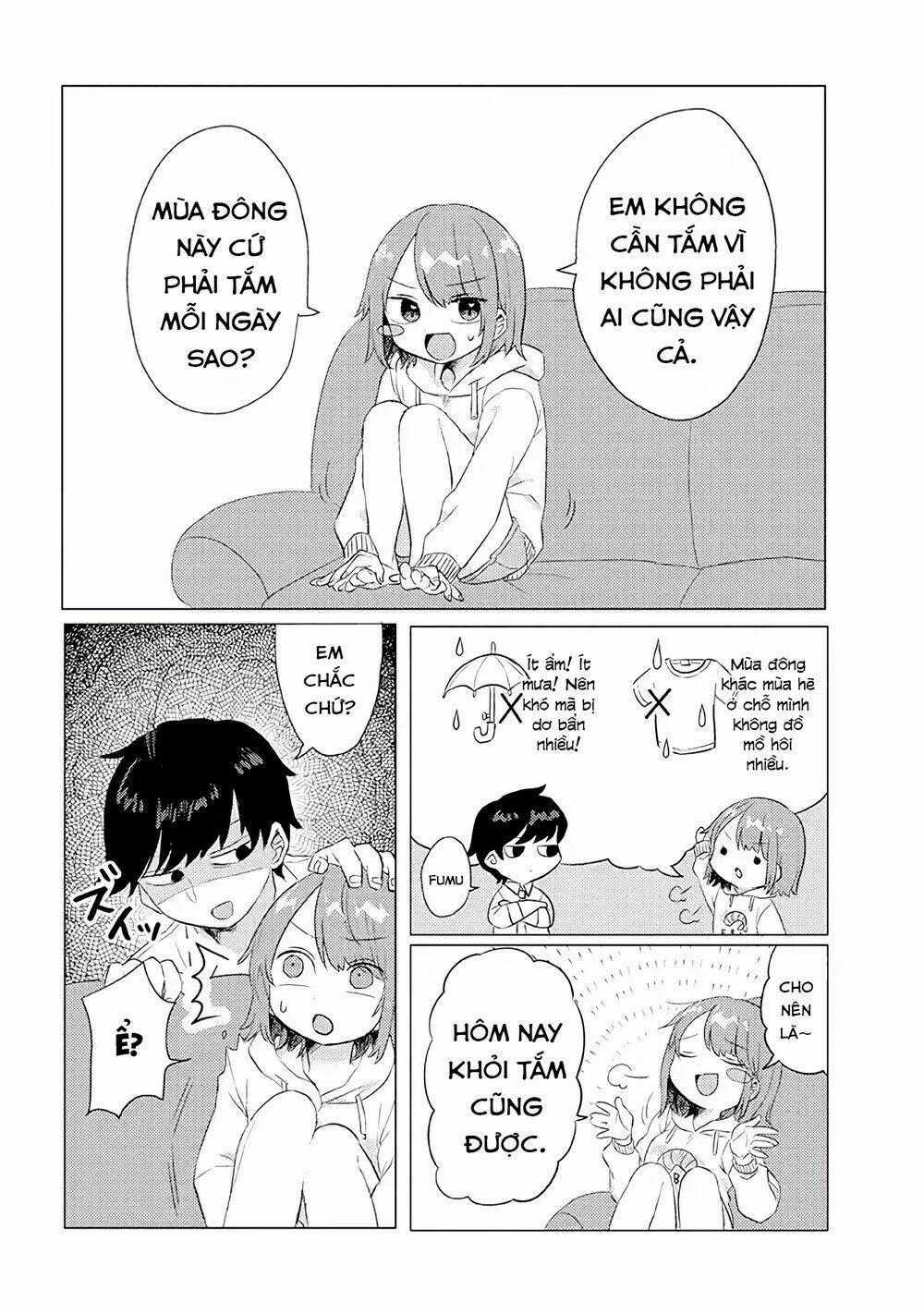 Zettai Ni Furo Ni Hairitakunai Kanojo Vs Zettai Ni Furo Ni Iretai Kareshi Chapter 7 trang 1