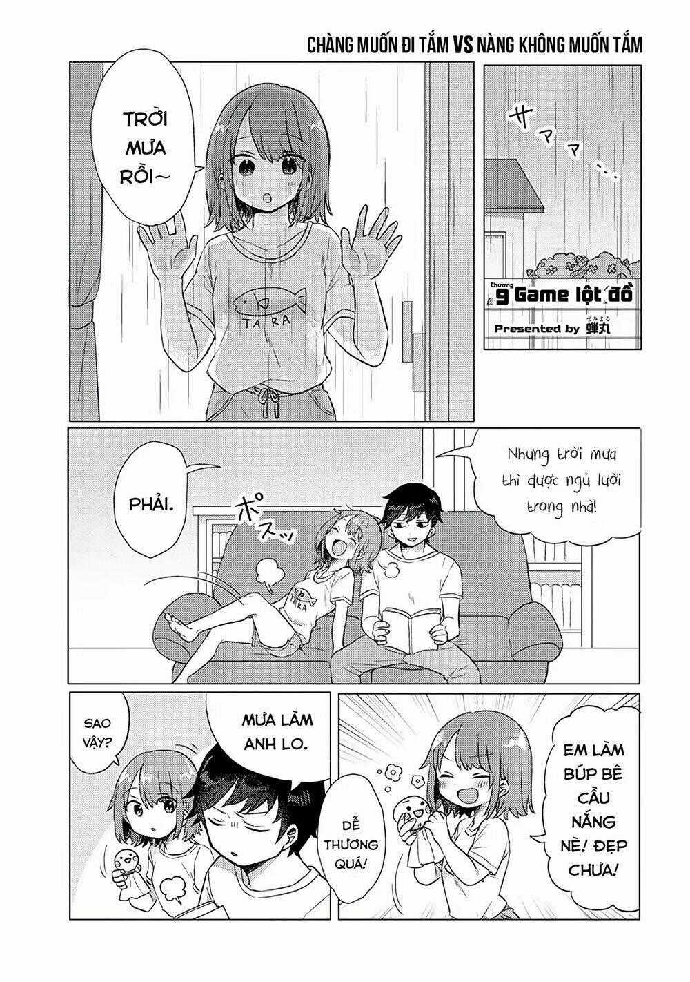 Zettai Ni Furo Ni Hairitakunai Kanojo Vs Zettai Ni Furo Ni Iretai Kareshi Chapter 9 trang 0