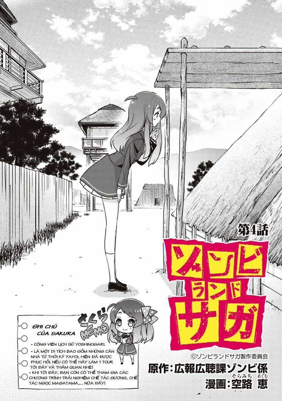 Zombieland Saga Chapter 4 trang 0