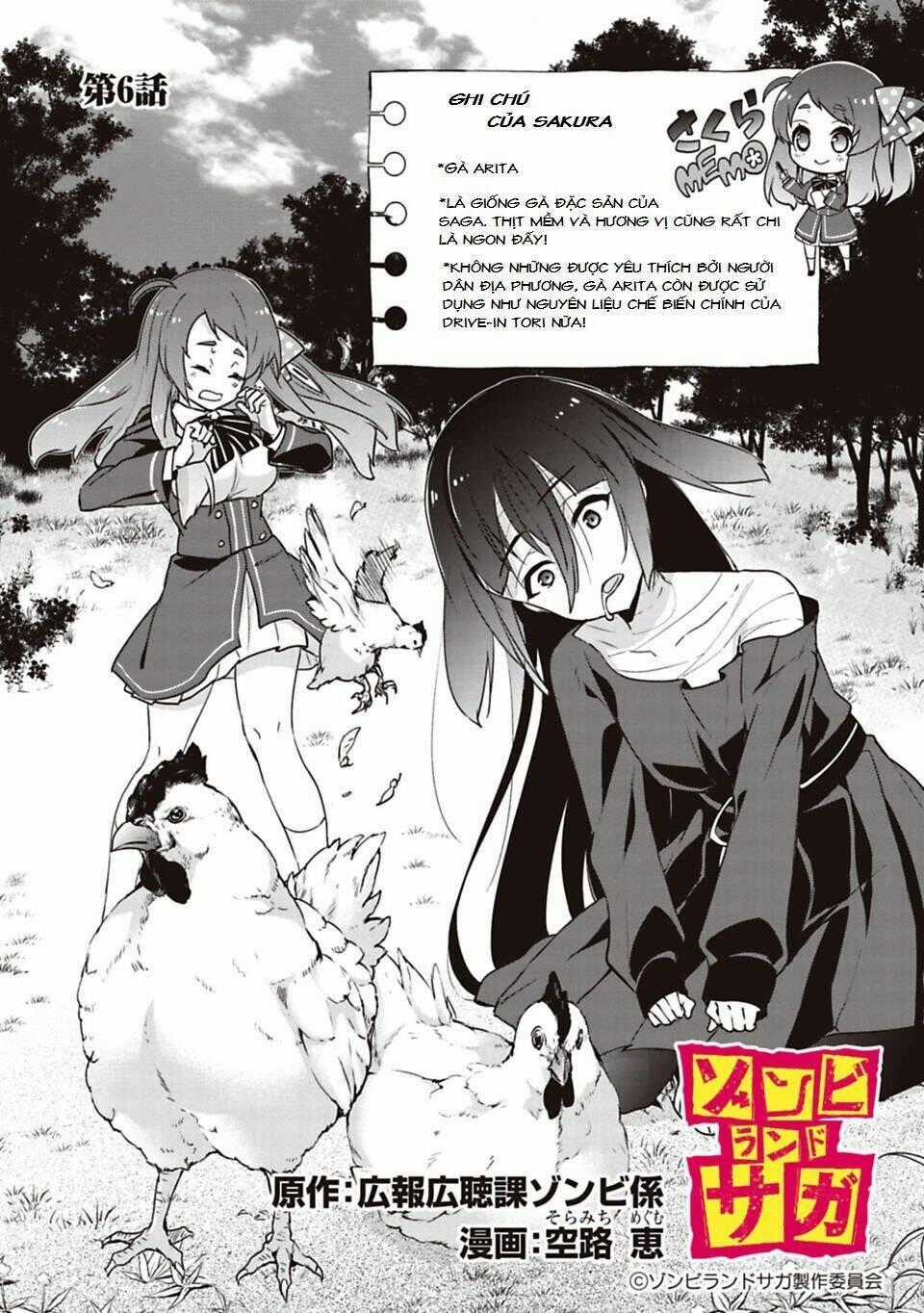 Zombieland Saga Chapter 6 trang 0