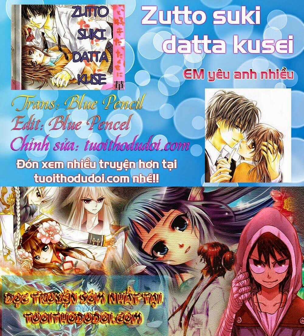 Zutto Suki Datta Kusei Chapter 2 trang 0